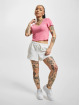 Only Tops sans manche Kika V Neck Crop magenta